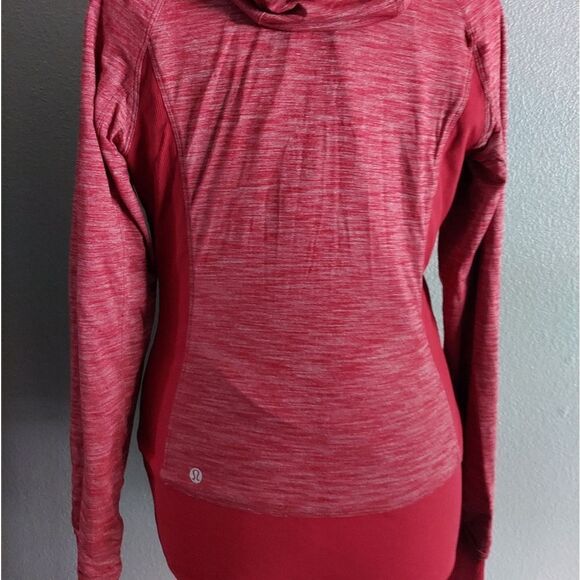 Lululemon In Flux Jacket Cranberry Reversible Size 10 - Picture 10 of 12
